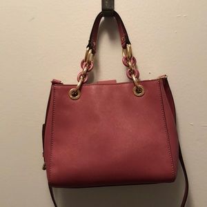 Pink Michael Kors Italian Leather Handbag